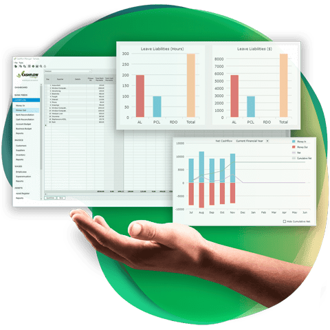 Easy Accounting Software for Small Business | Cashflow Manager AUS