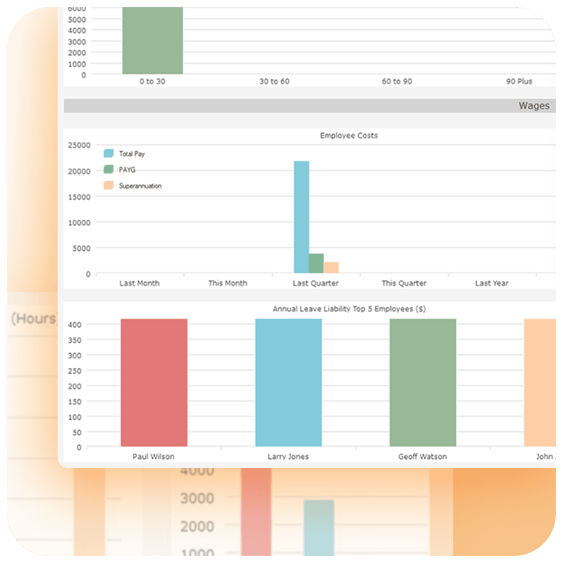 Wages Manager software screen highlighting payroll management functionalities suitable for businesses of various sizes.